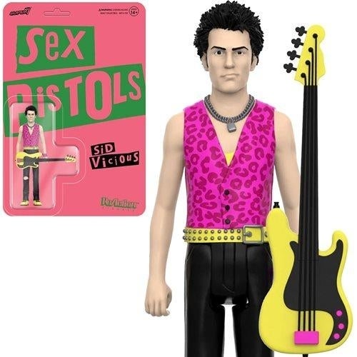 Sex Pistols Reaction Figures W Batcave Treasures And Toys