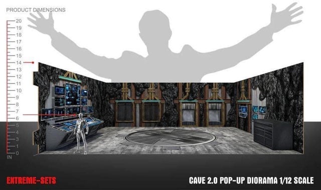 スポーツトイ・アクショントイ Onedrop diorama Sewer 2.0 Pop-Up Diorama 1/12 – Extreme-Sets