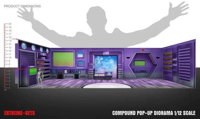 Action figure dioramas | Batcave Treasures and Toys