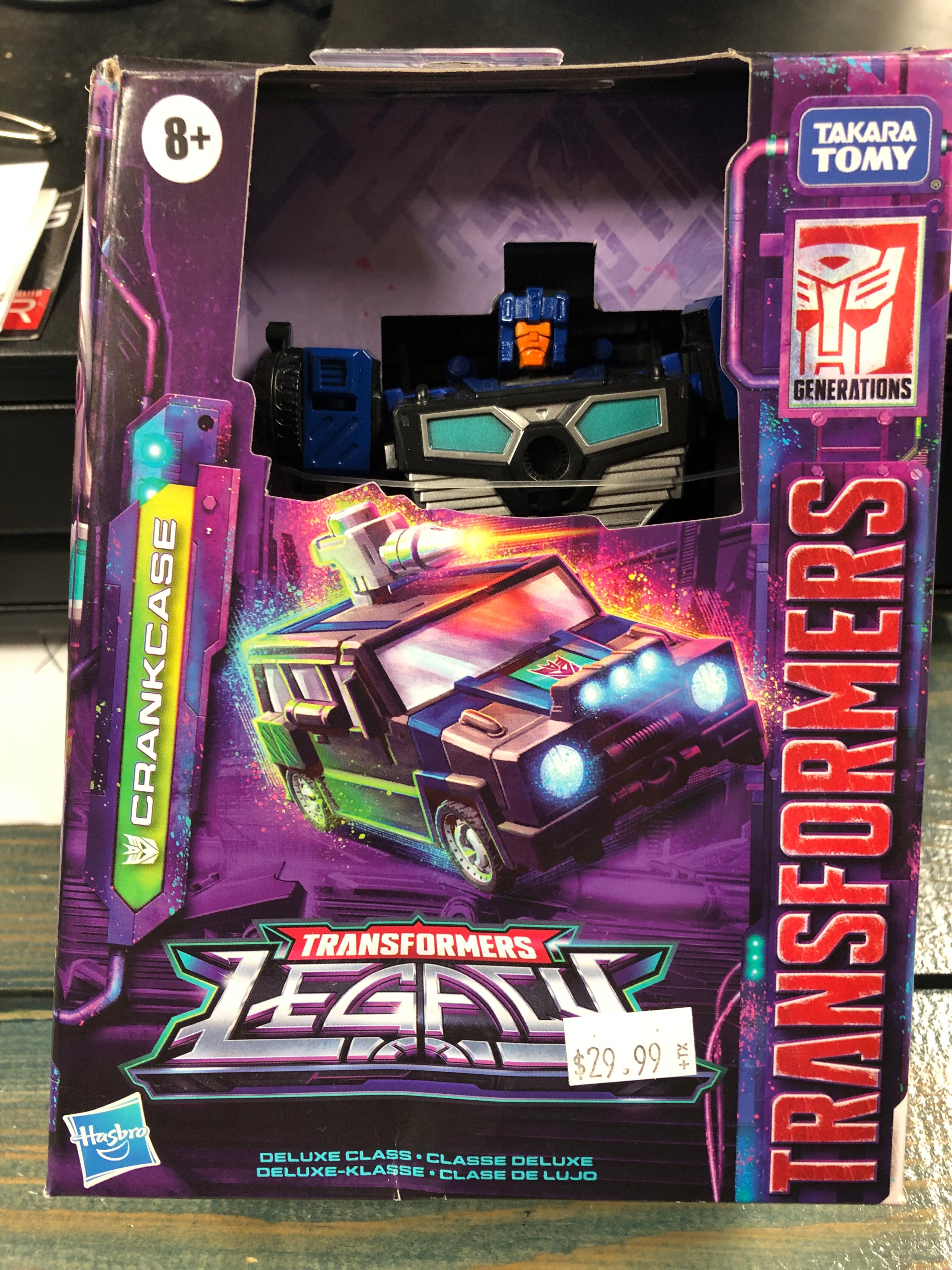 Transformers Generations Mayhem Deluxe Groove Action Figure – Giocattolo Robot Autobot Convertibile